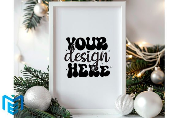 Download Christmas Wood Frame Mockup - Wood Collection