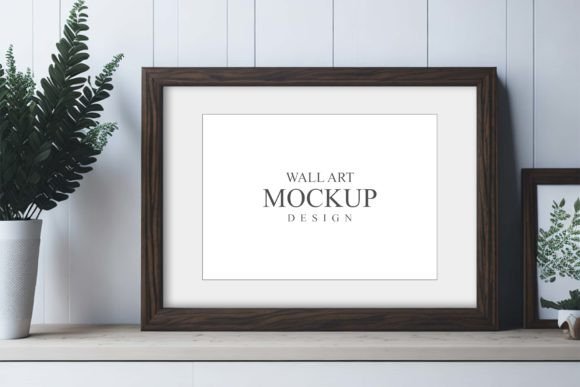 Download Landscape Wood Frame Mockup - Wood Collection