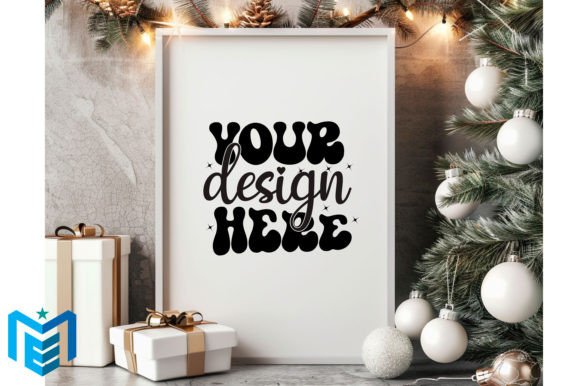 Download Christmas Wood Frame Mockup - Wood Collection
