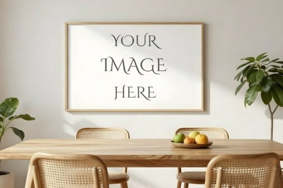 Download Horizontal Wood Frame Mockup - Wood Collection