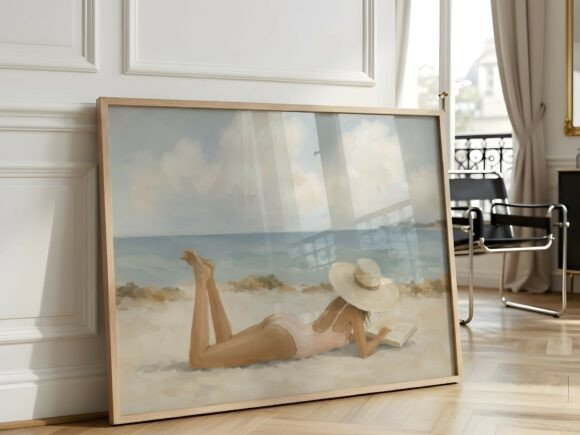 Download Horizontal Wood Frame Mockup Interior - Wood Collection