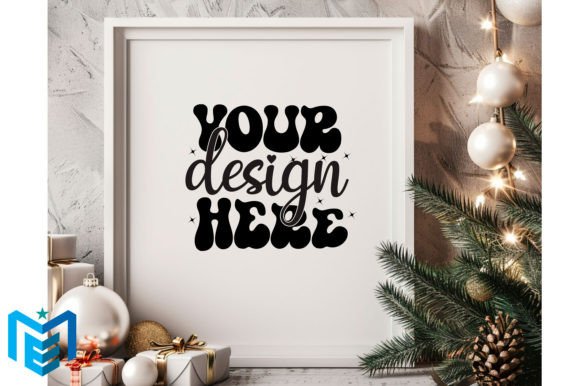 Download Christmas Wood Frame Mockup - Wood Collection