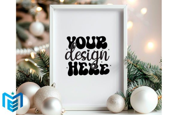 Download Christmas Wood Frame Mockup - Wood Collection